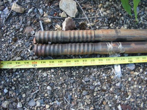 Rock Drill steel 1 1/2&#034;  new and used pieces