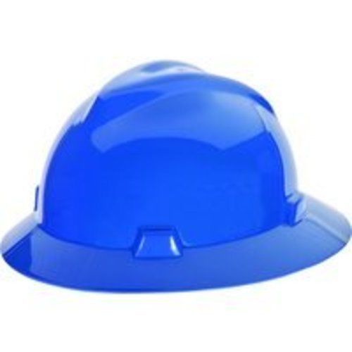 MSA Safety Hardhat Full Brim V-Gard Ratchet Liner - Blue