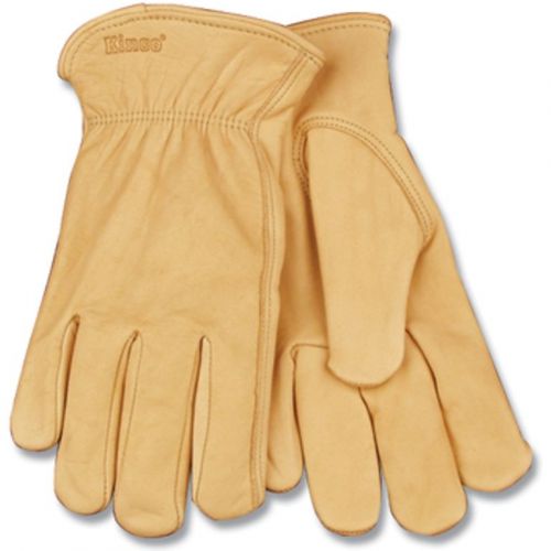 KINCO Unlined Cowhide Work Gloves Size Small Construction Farm 3 Pairs CLOSEOUT