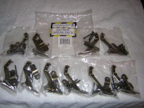 HARDWARE HOUSE CONTRACTOR PACK HANDRAIL BRACKETS 10 PACK (BRASS AB) HARDWARE H