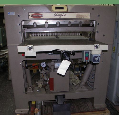 Challenge champion 305mcpb paper cutter   st0512-11 for sale