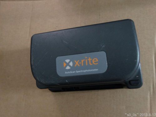 No test for spare parts x-rite dtp41b auto scan spectrophotometer w/o cable accs for sale