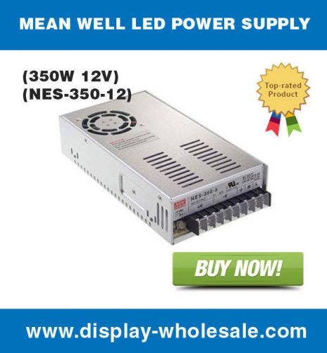 Mean well led power supply (350w 12v) (nes-350-12) for sale