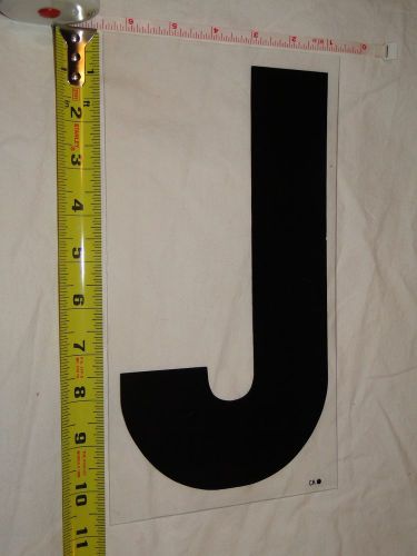 Replacement Plastic Letter for Outdoor Marquee Portable Sign Plastic 11 inch &#034;J&#034;