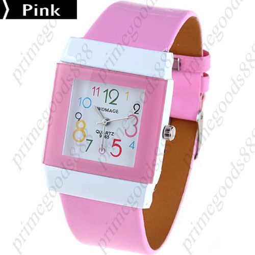 Lovely  Women&#039;s Quartz Watch Wrist watch Timepiece Synthetic Leather Strap Pink