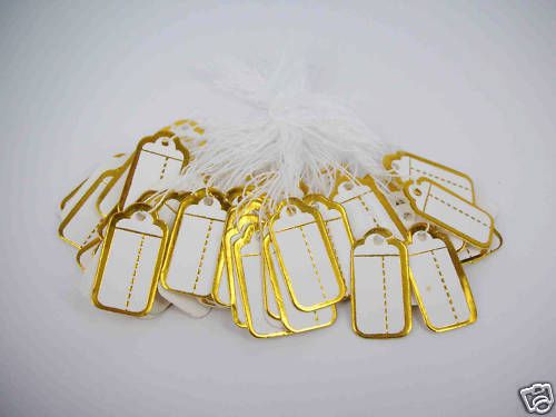 Label Tie Tag String Price Tags Morning Market Sale Item Jewelry Tags 1000pcs