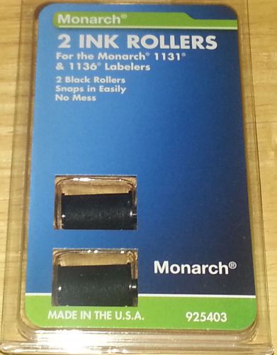 Monarch Black Ink Rollers For 1131 and 1136 Pricemarkers - MNK925403