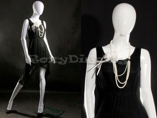 Fiberglass manequin manikin mannequin display dress form abstract  mz-lisa12eg for sale