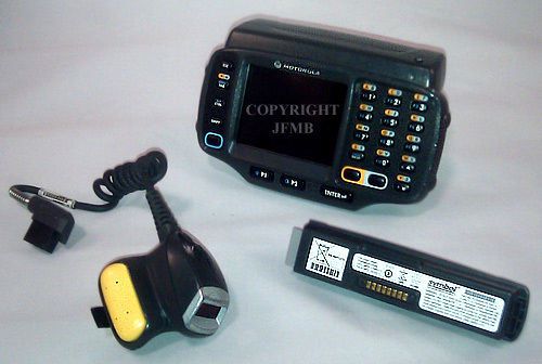 Symbol motorola wt4090-t2s1ger touch screen wrist wireless barcode scanner rs409 for sale