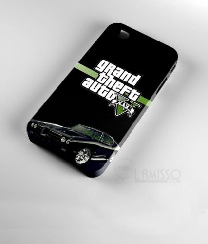 New Design Grand Theft Auto Five V 3D iPhone Case Cover