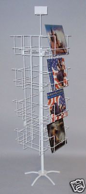 16 pkt literature calendar display rack stand art bin made in usa for sale
