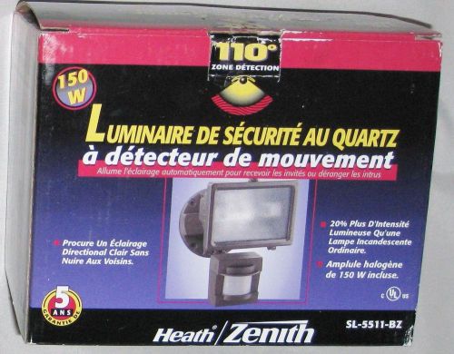 Zenith 150 Watt Motion Sensor Security Light - New in Box