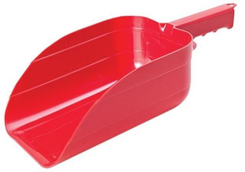 Faultless 5 Pt Plastic Feed Scoop, New, Thick and Sturdy- Red