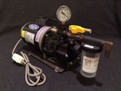 Gast air vacuum pump 0870-p108a 1/2 hp porta-vac dairyland for sale