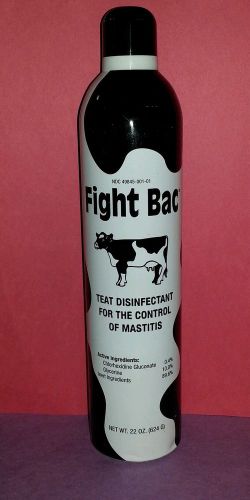 Fight bac teat disinfectant for the control of mastitis 22 oz exp 04/17 for sale