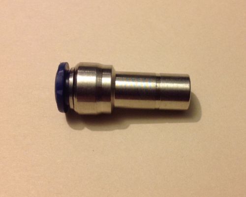 3/8&#034; x 1/2&#034; tube brass push to connect reducer fitting - alpha technologies for sale