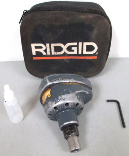 Vintage ridgid 3/8&#034;  air driven palm nailer with case bundle no reserve for sale