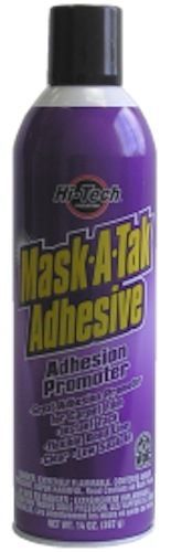 Hi tech mask-atak adhesive spray perfect for laying down floor film 14 oz. for sale
