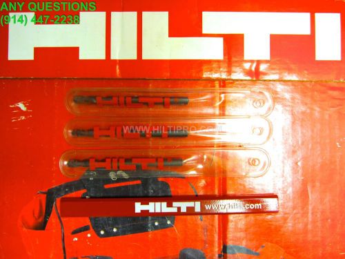 Hilti 1/4&#034; x 4&#034; percussion masonry bit (set of 3), free pencil, fast ship for sale