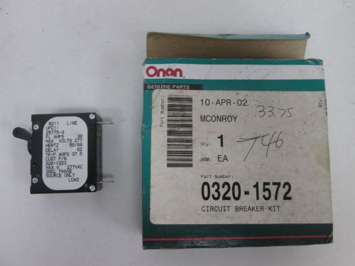 Onan Cummins 0320-1572 30 AMP Circuit Breaker Kit Generator 320-1323 25775-9