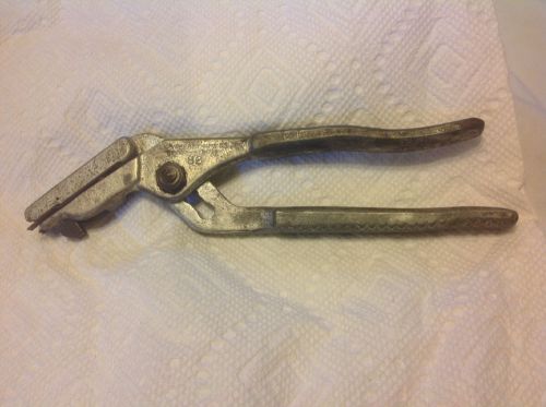 Vintage b.k. sweeney mfg. co. #82 wire bundle clamping tool hand tools aviation for sale