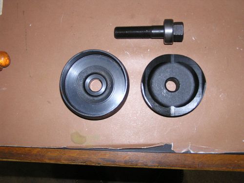 New greenlee knockout punch 3-1/2&#034; hole size w/ball bearing pull bolt free ship for sale