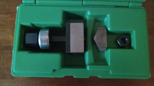 Greenlee 231 Electronic Connector Panel Punch 15 Pin D-Subminiature in Case