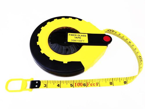 Perfect Measuring Tape - Closed-Reel Surveyor&#039;s Tape Measure - 100 ft. / 30m