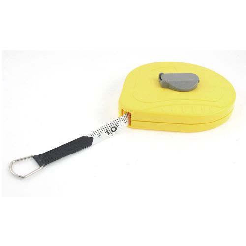 Yellow Case 20M Length Black White Double Sides Measuring Tape