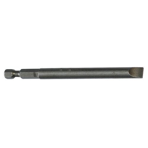 Slotted Power Bit, 4F-5R, 5 In, PK 5 325-1X-5PK