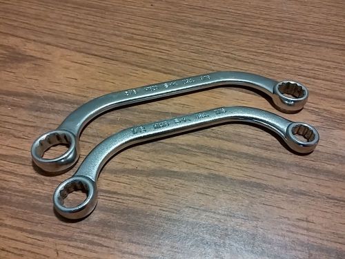 Nice SK Professional Half Moon 12 Point Wrenches H1820 &amp; H1416
