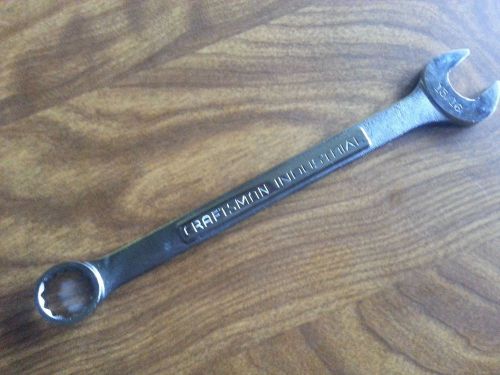 Craftsman industrial part # 2344, 12 pt, combination wrench 13/16&#034;, 10-1/8&#034; oal for sale
