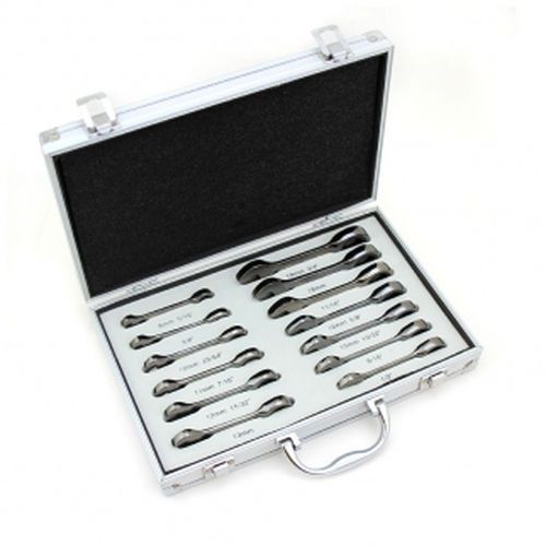 13PC DUOMETRIC STUBBY RATCHETING WRENCH SET