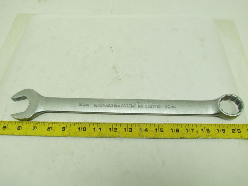 Proto 1230masd 30mm 12pt metric combination wrench anti-slip 15-3/4&#034; oal usa for sale