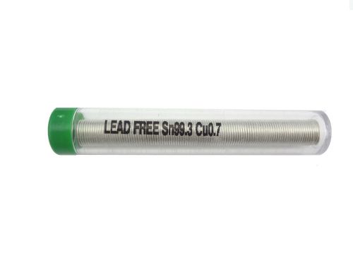 100 X New 1.0mm solder wire (lead free SN99.3 CU0.7)solder tin tube solder wire