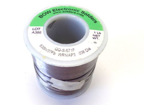 Bow Electronic Solders 1LB Rosin Core