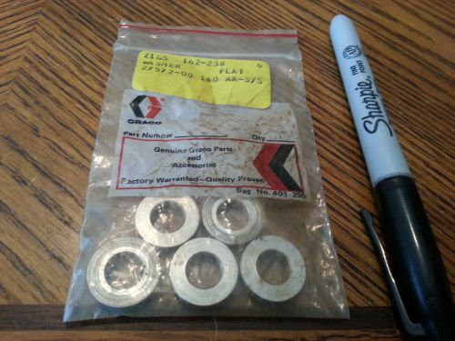 Graco, washer, replacement part #  162-238, bag of 5, new