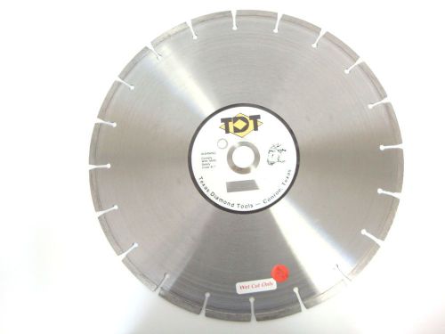 14&#034; x .110&#034; wide diamond concrete blade for walk behind saw, made in the usa for sale