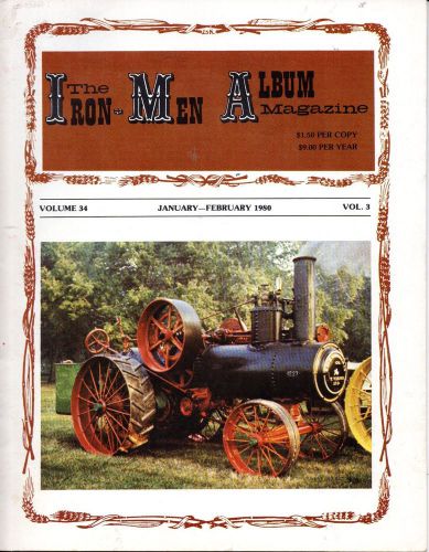 1980 - Iron Men Album, STEAM ENGINE, Tractor Threshers, FREE SHIPPING