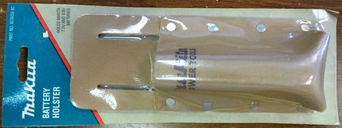 MAKITA 823033-3C 7.2 &amp; 9.6 Volt Leather Stick Battery Holster, NEW IN PACKAGE