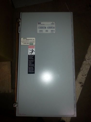 200 AMP ASCO 300 SERIES AUTOMATIC TRANSFER SWITCH