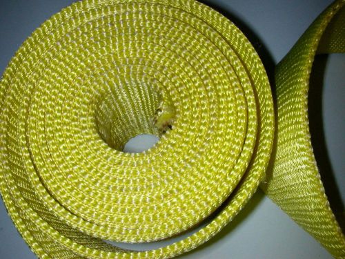 26&#039;  /  Nylon Webbing Strapping  /  3 3/4&#034; wide by just under 1/8&#034; /  Heavy Duty