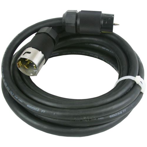 Cep 6425m 25&#039; 6/3 8/1 sow electrical cord 125/250v rubber jacket with ends for sale
