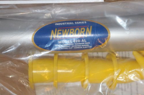 Newborn 620-AL Sausage/Bulk/Cartridge Smooth Rod Caulking Gun, 10-20 oz. Sausage