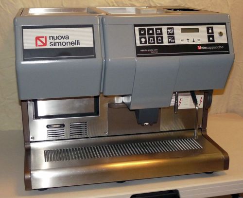 Nuova simonelli mastercappuccino fully auto espresso/cappuccino/latte machine for sale