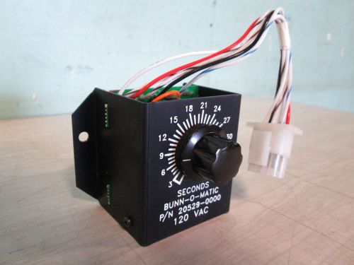 *brand new in box* &#034;bunn&#034; oem part# 20529.1000 timer assy.120v dc output for sale