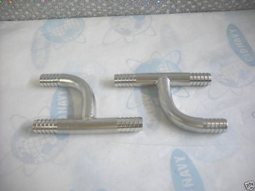 Stainless Barb Fitting, 3/8&#034; Y Coke Part# 16098
