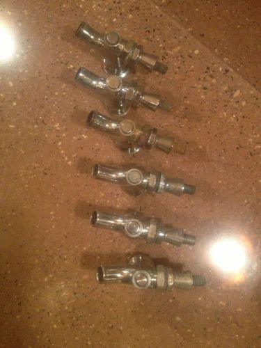 6 Used Beer Faucets