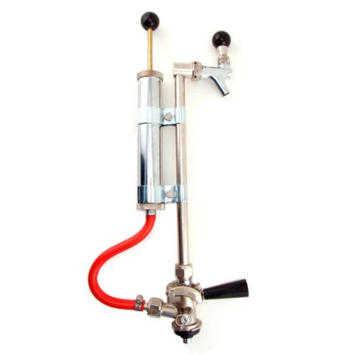 Deluxe european sankey draft beer picnic keg pump - portable dispensing equip. for sale
