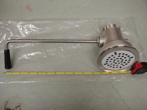 Aero s-20-p commercial handel waste drain valve twist lever 2&#034; id for sale